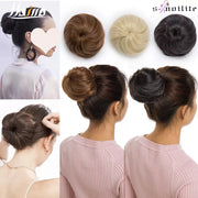 Synthetic Adjustable Hair Scrunchie Ponytails Extensions