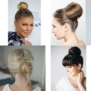 Synthetic Adjustable Hair Scrunchie Ponytails Extensions