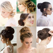 Synthetic Adjustable Hair Scrunchie Ponytails Extensions