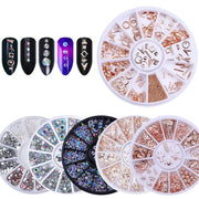Nail Art Glitter Rhinestone - Multi-shape Crystal gems jewelry Bead Manicure decoration accessories