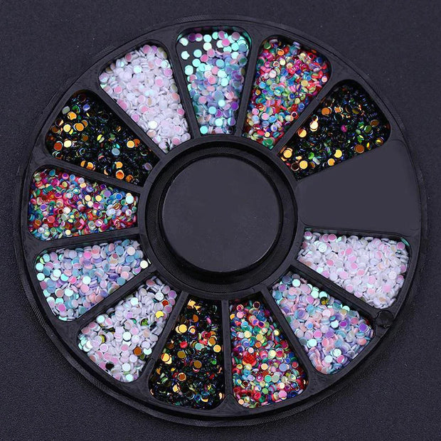 Nail Art Glitter Rhinestone - Multi-shape Crystal gems jewelry Bead Manicure decoration accessories