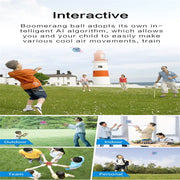 Flying Orb Ball Boomerang LED Light Drone – Fidget Spinner Ball indoor Outdoor Toys for Kids Birthday Gift