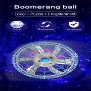 Flying Orb Ball Boomerang LED Light Drone – Fidget Spinner Ball indoor Outdoor Toys for Kids Birthday Gift